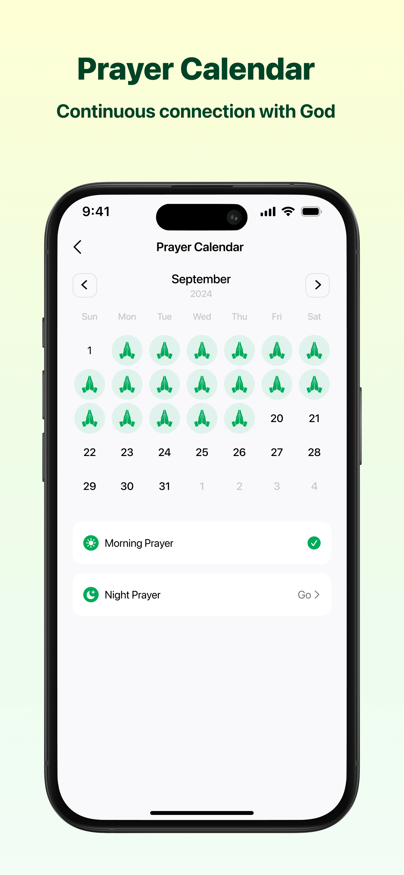 Bible Flow:chat&prayer screenshot 7