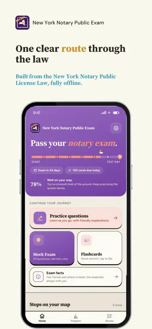 New York Notary Public Exam screenshot 1
