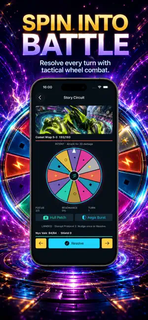 Riftwheel: Neon Vanguard screenshot 1