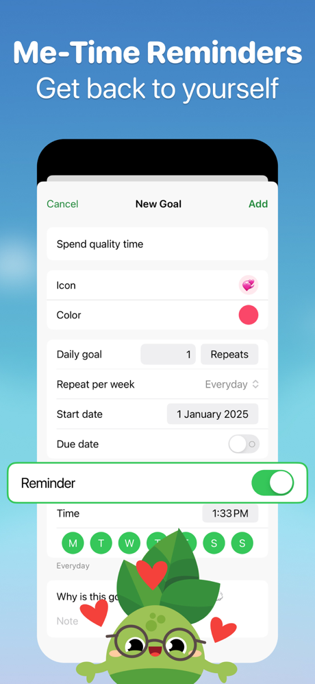 Diary HabitHop Habit Tracker screenshot 4