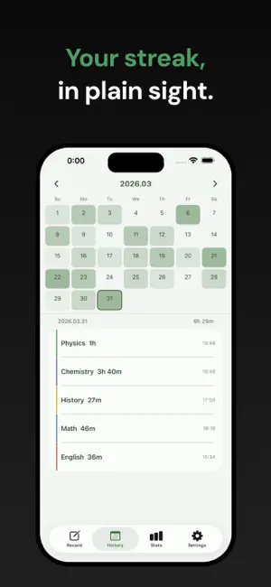 Stackd: Study Timer & Tracker screenshot 4