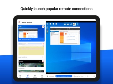 Remote Desktop Manager iPad screenshot