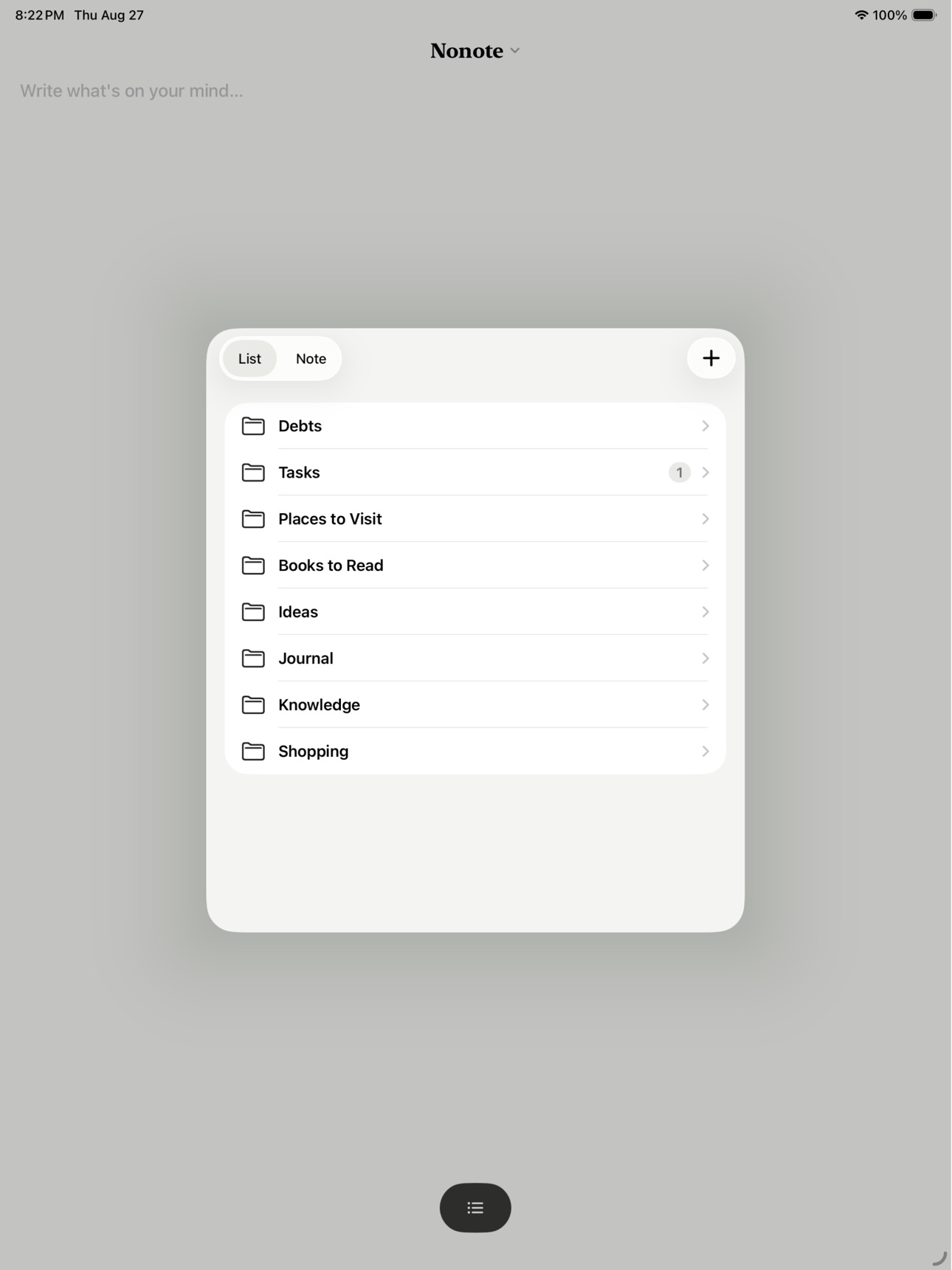 Screenshot 7 of Nonote - Nothing Note