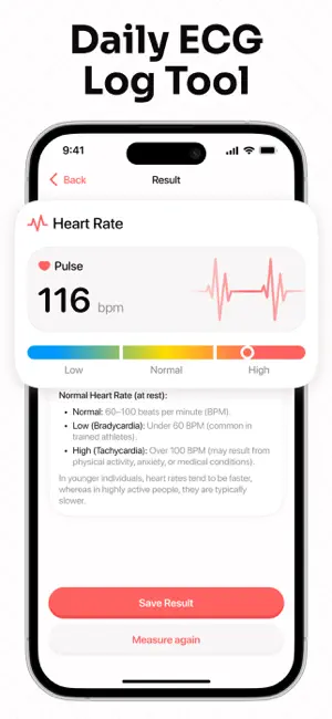 Heart Rate Monitor: Cardia screenshot 4