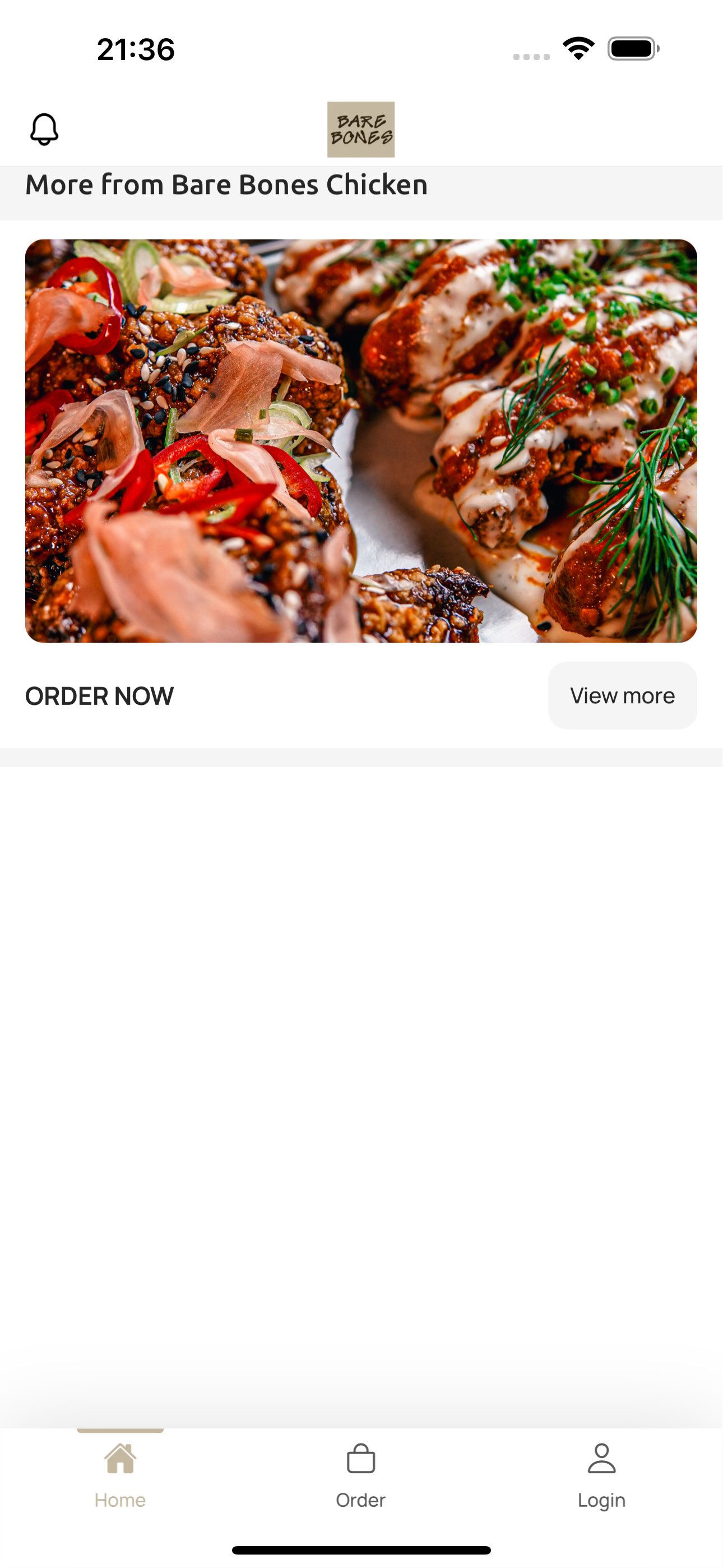 Bare Bones Chicken