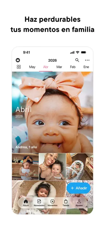 FamilyAlbum: Fotos en familia screenshot 1 of 7
