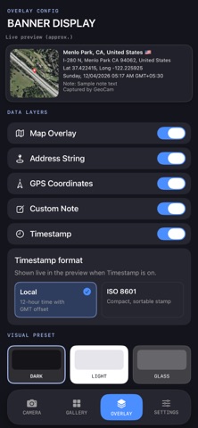 GeoCam：GPS位置相机 screenshot