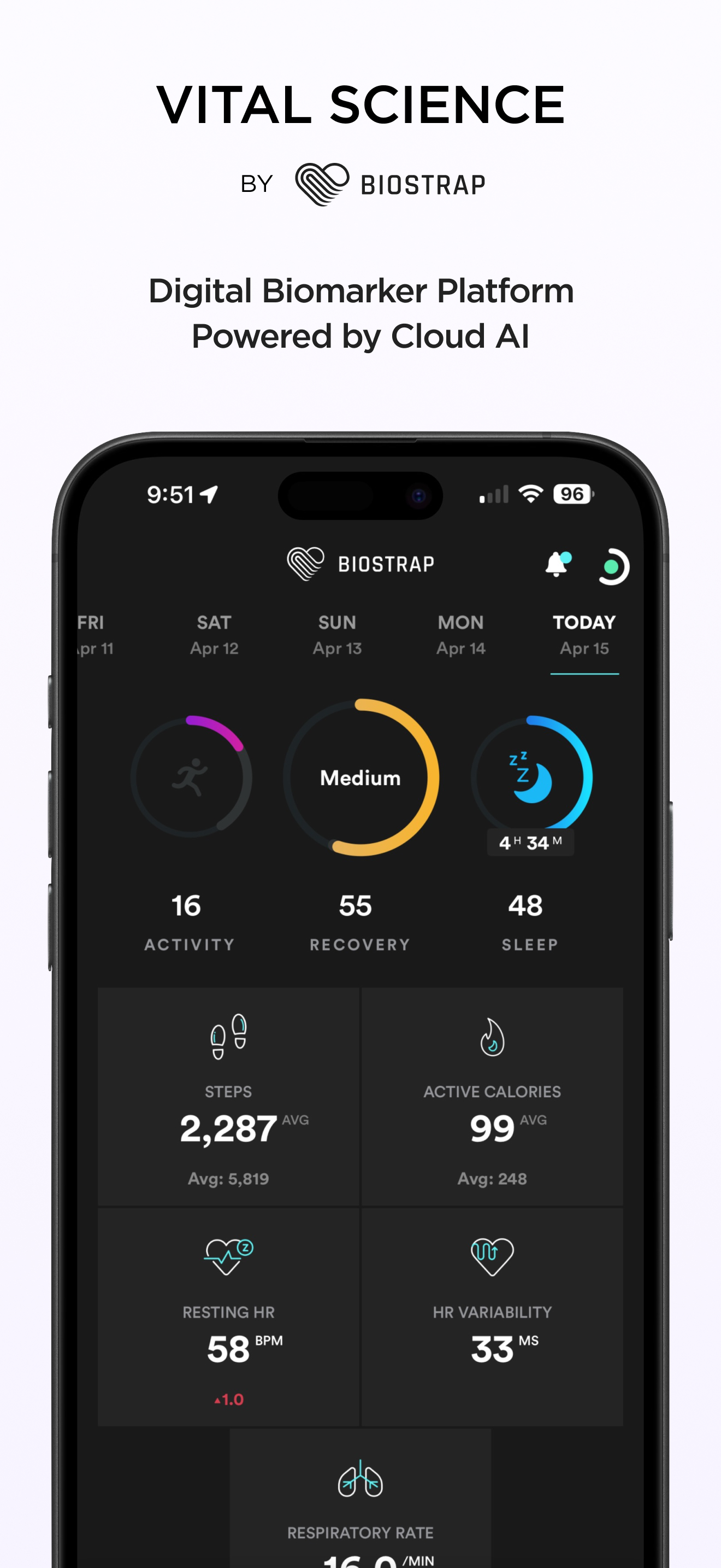 Vital Science by Biostrap