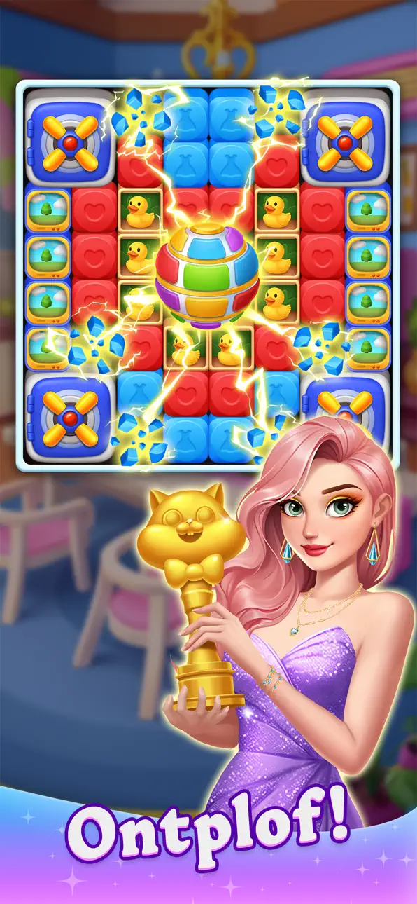 Beauty Blast: Makeover & Story Hack screenshot 6 - iOS game interface
