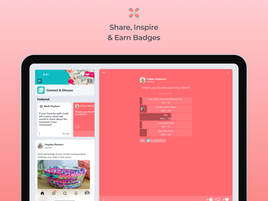 SewCanShe Sewing Bee iPad screenshot 3 - Lifestyle app