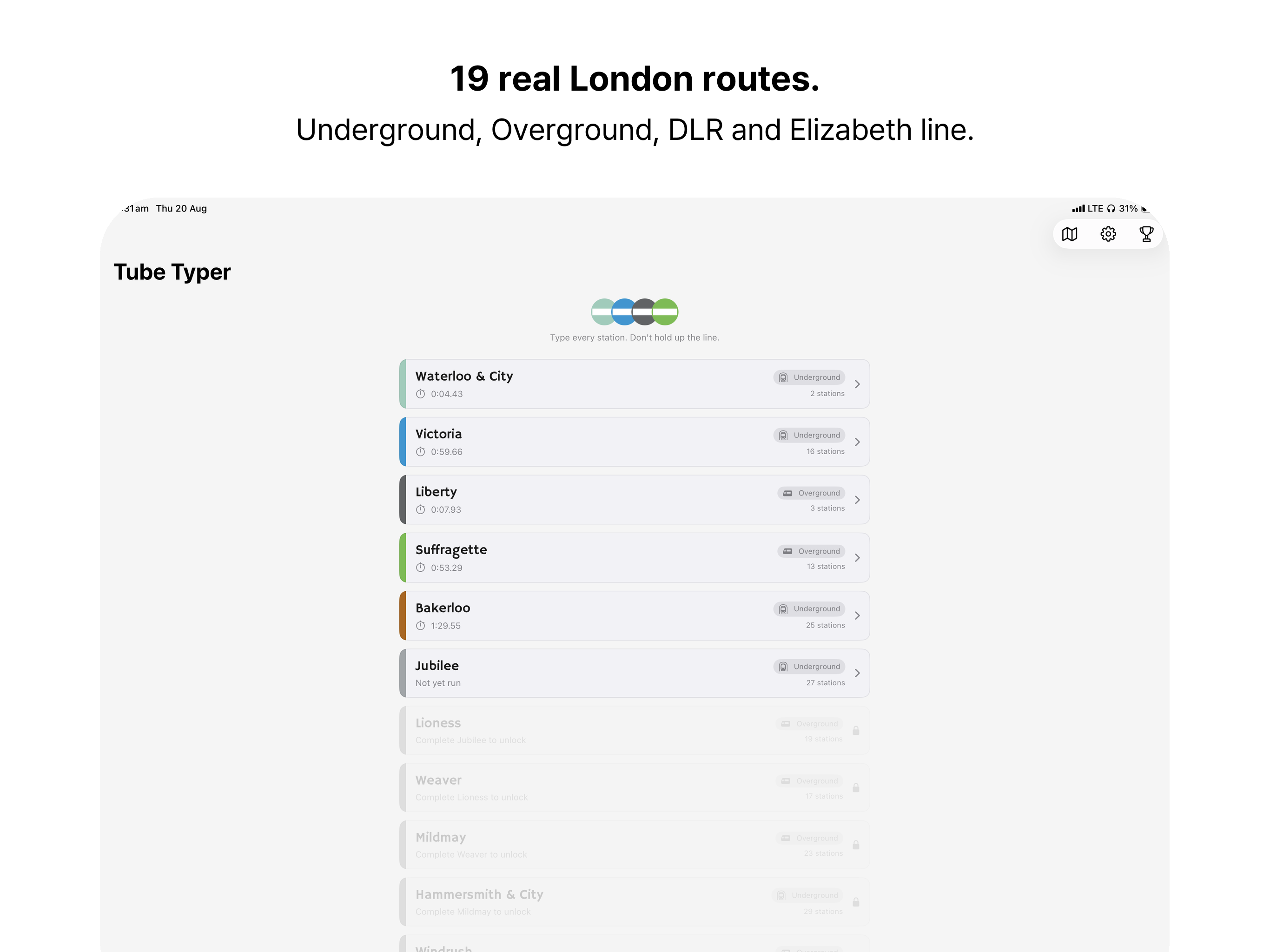 Tube Typer screenshot 8