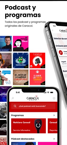 Caracol Radio screenshot
