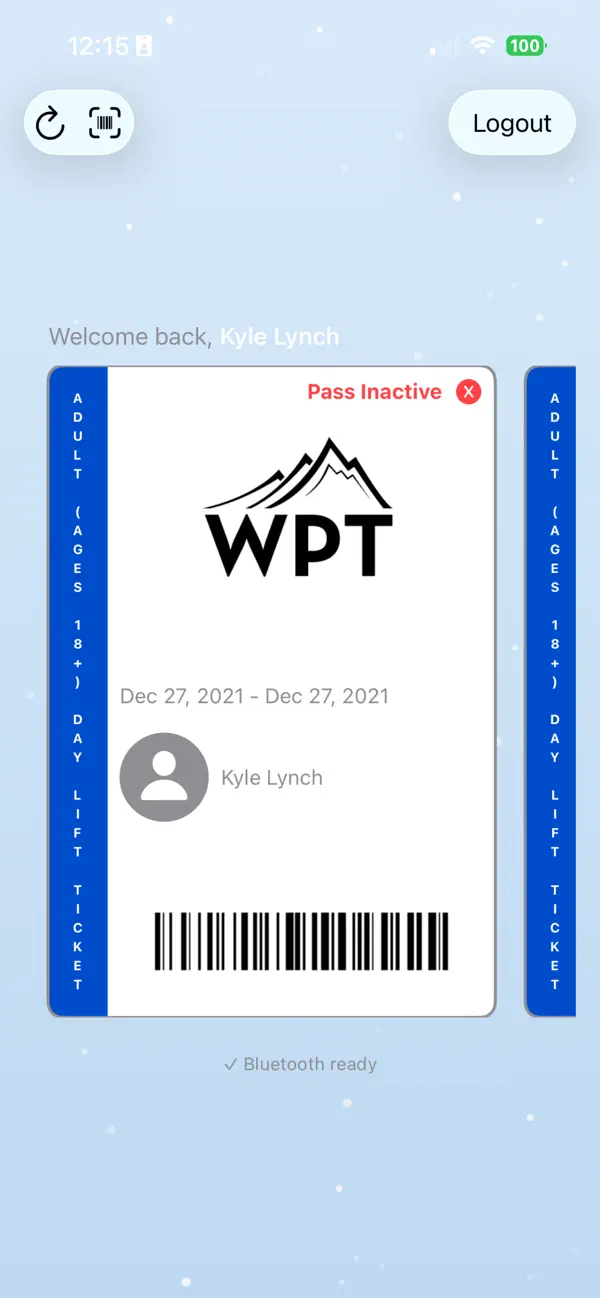 Screenshot #3 pour ble-ticketing-client