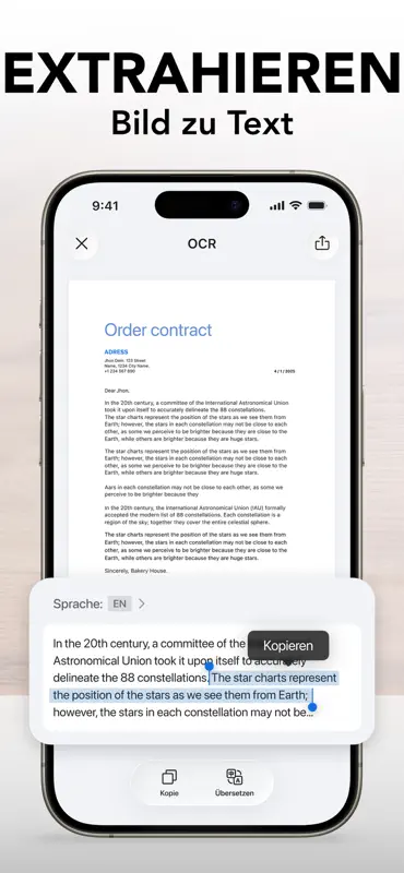 SCAN ACE · PDF Scanner App screenshot 6 of 7