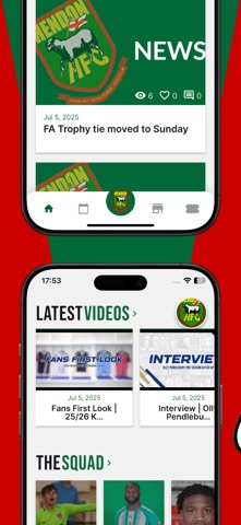 Hendon FC screenshot