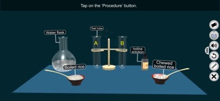 Saliva on Starch - EduTech Era iPhone screenshot