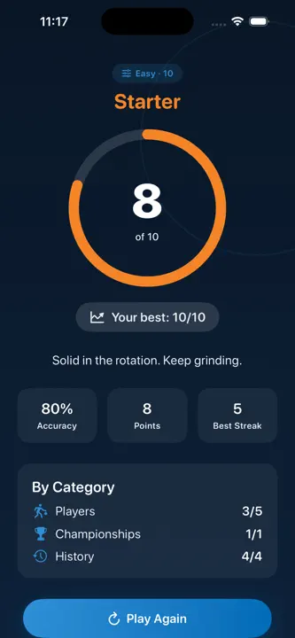 Knicks Trivia screenshot 5