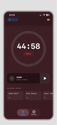 Brown Noise & Pomodoro, Pomoli screenshot