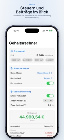 MyBruttoNettoRechner screenshot