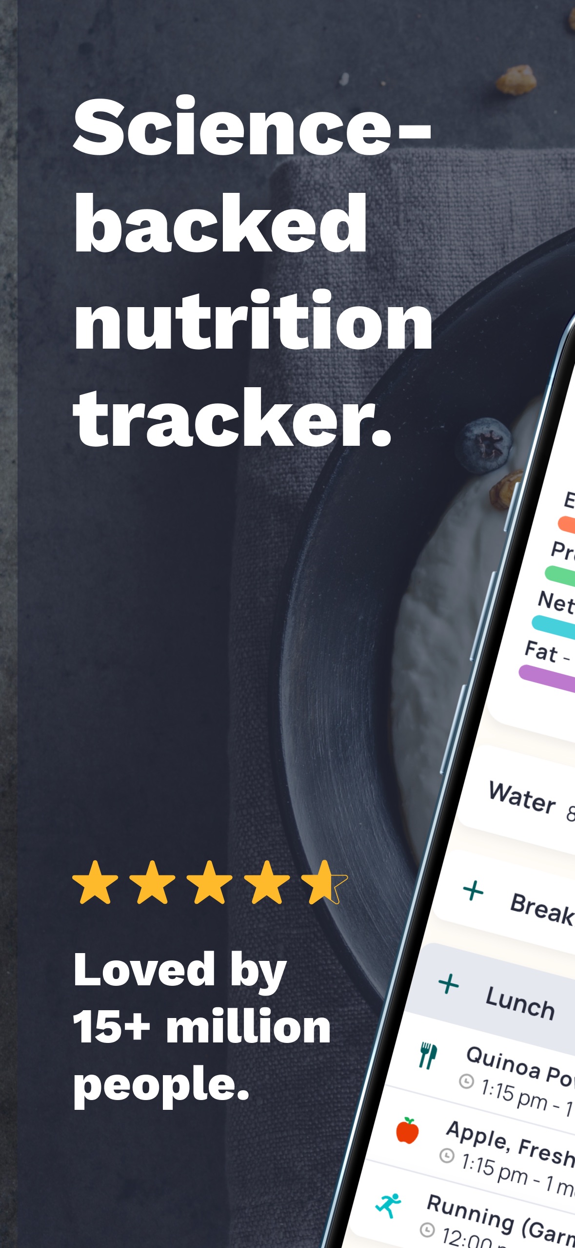 Cronometer: Calorie Counter screenshot 1
