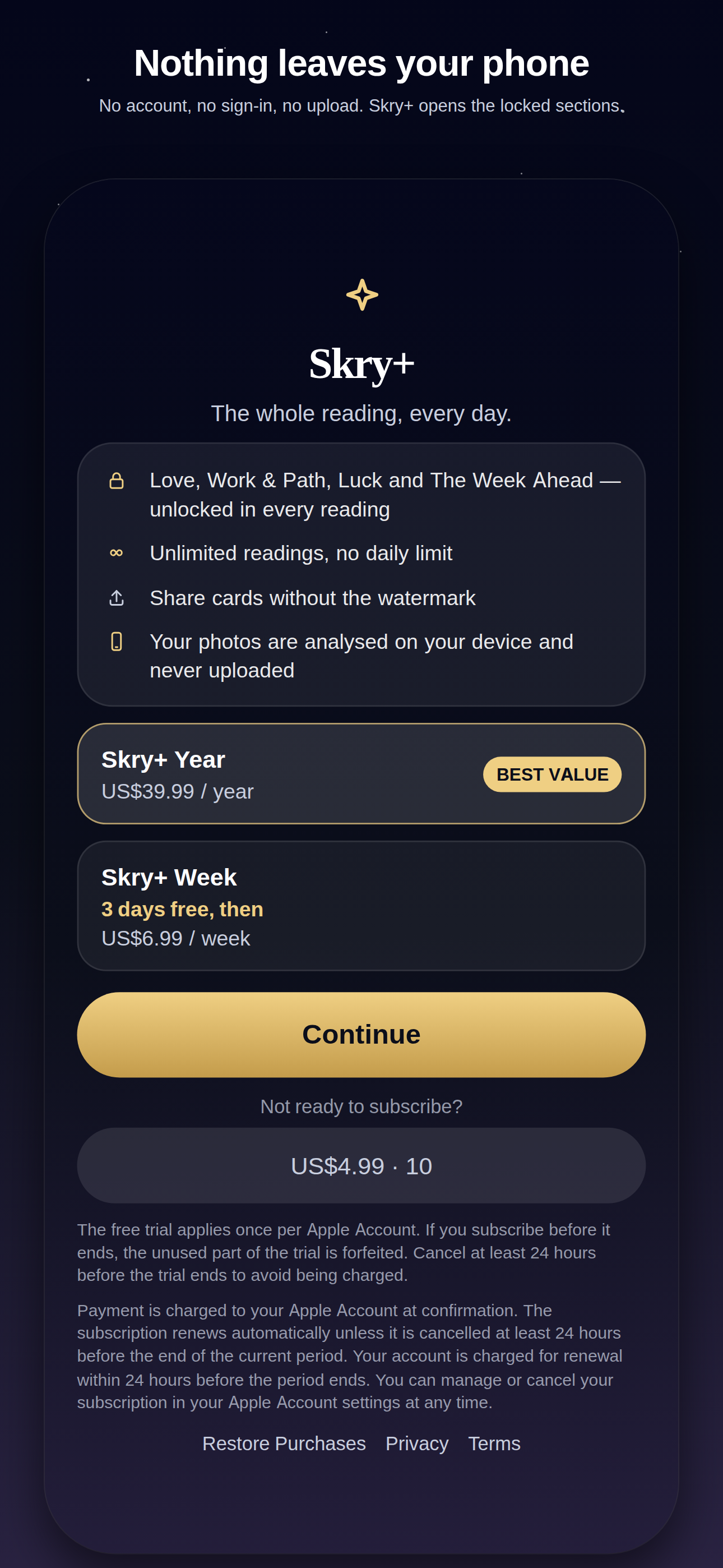 Skry: Cloud Oracle screenshot 5