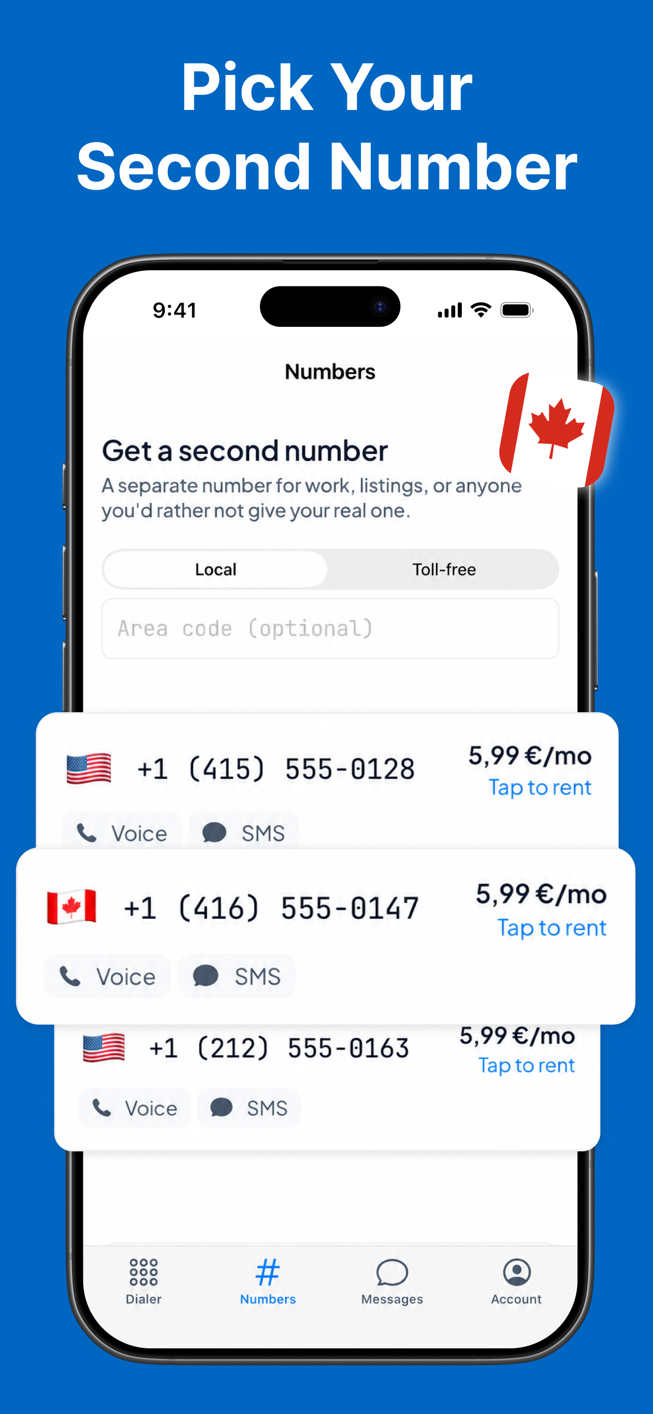 TwinPhone: Second Phone Number screenshot 4