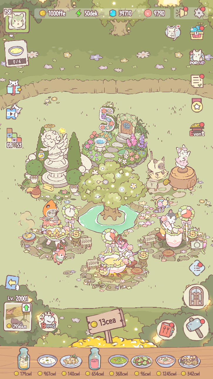 Cats&Soup: Relaxing Cozy Games iOS Mod IPA screenshot 2 - iOS game interface