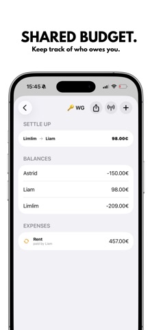 DELTA - Finance Planner iPhone screenshot