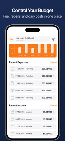 Car View - track expenses Screenshot 3 of 8