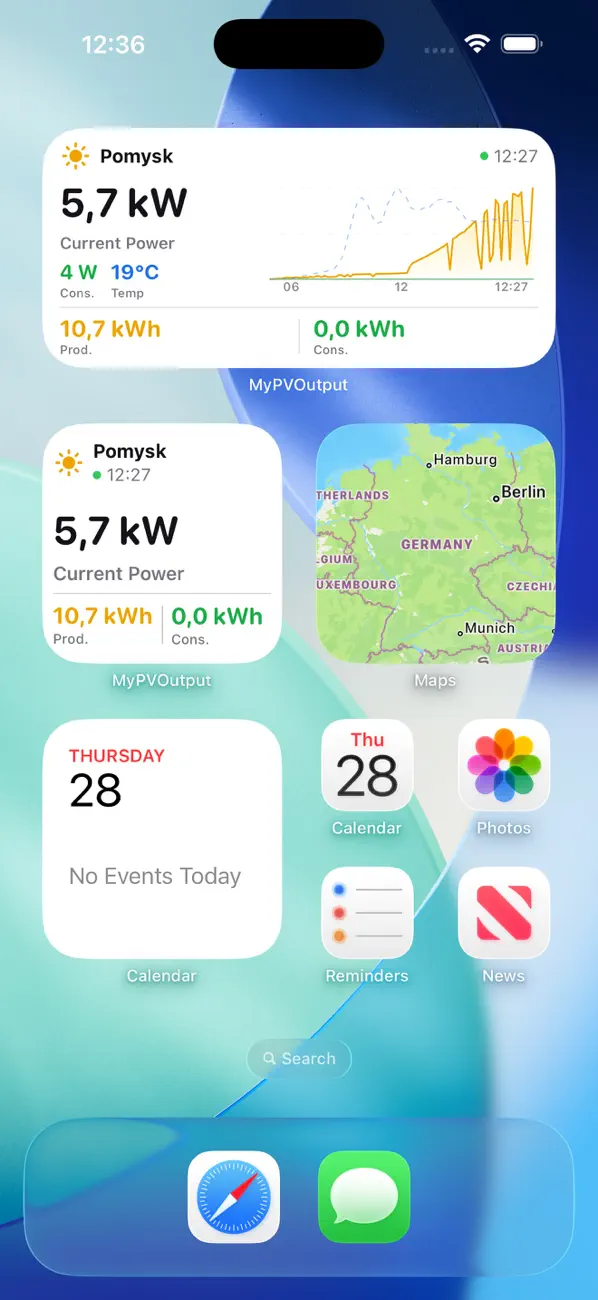 Screenshot #2 pour MyPVOutput
