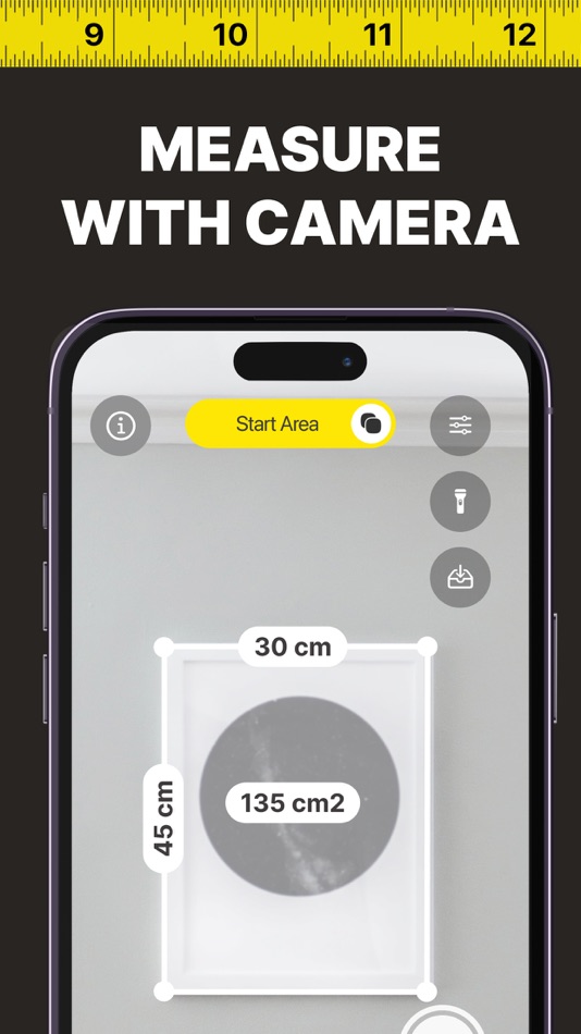 #3. Tape Measure+ AR Digital Ruler (iOS) 由: MEASURE TECH SOCIEDAD LIMITADA