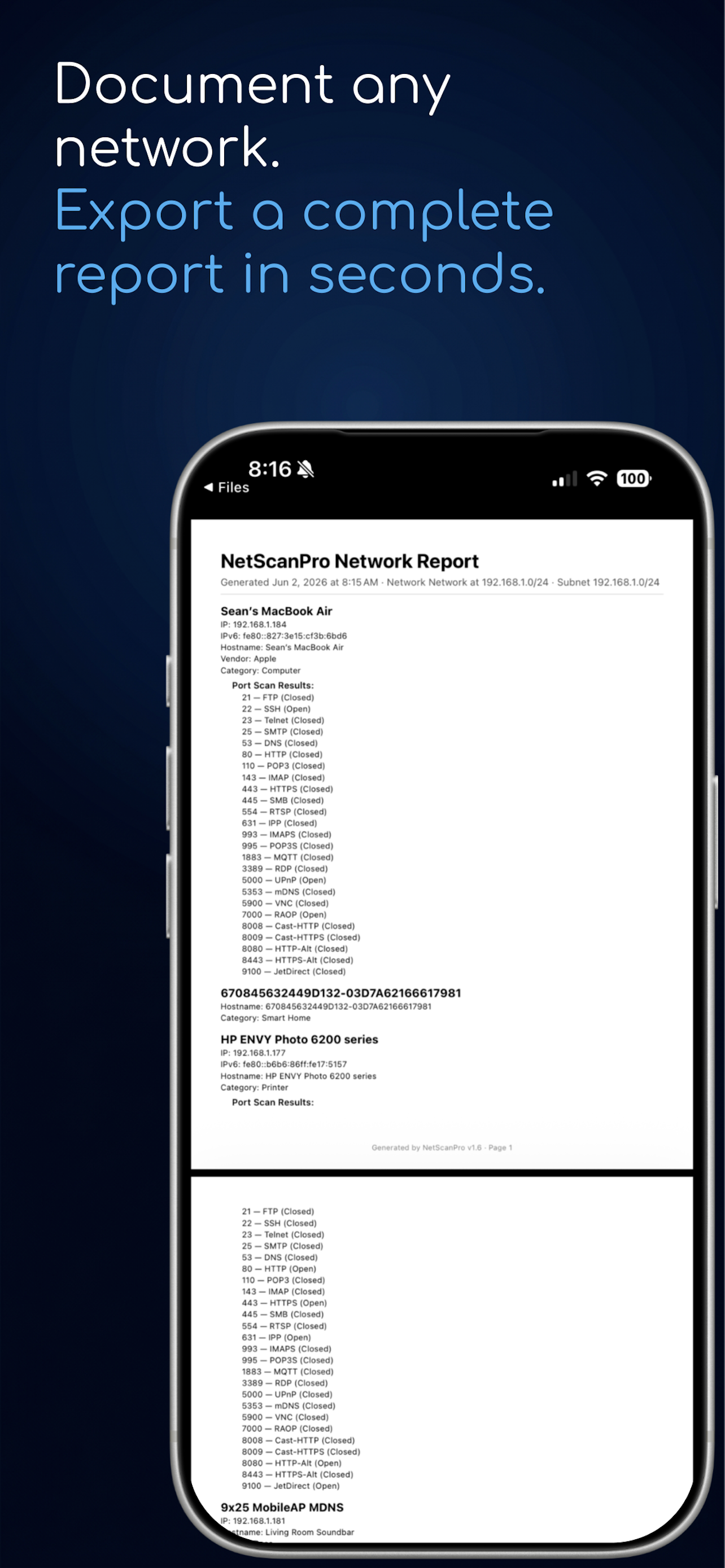 NetScanPro: Network Scanner screenshot 7