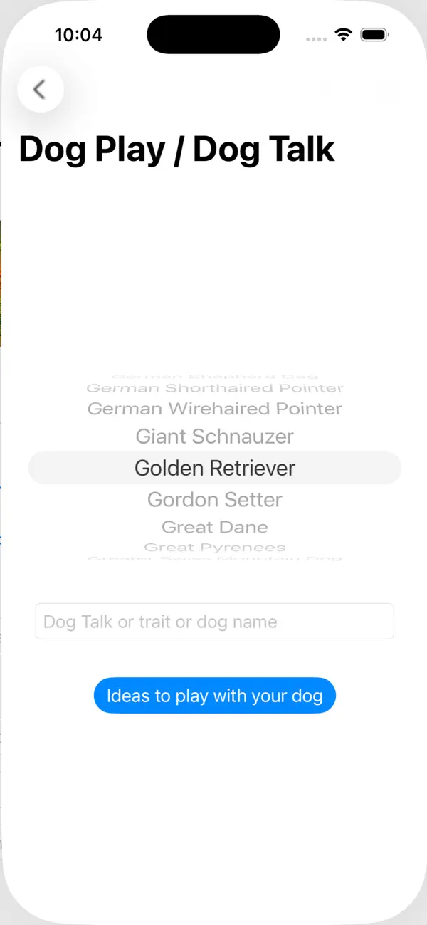 Screenshot #2 pour Ai Dog Selection