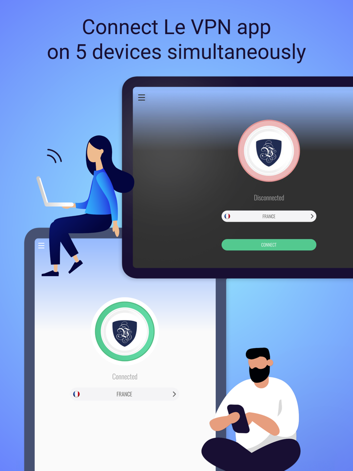 #3. Le VPN: Proxy VPN for iPhone (iOS) By: VTNV Solutions Limited