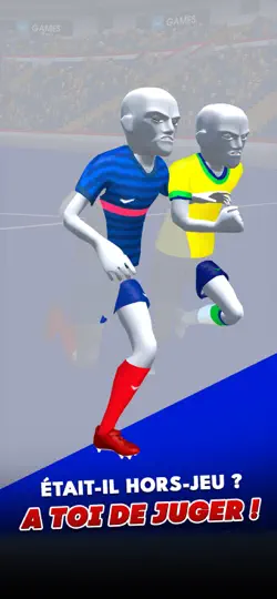 Capture d'écran de Simulateur Arbitre Foot 3D sur iPhone 3