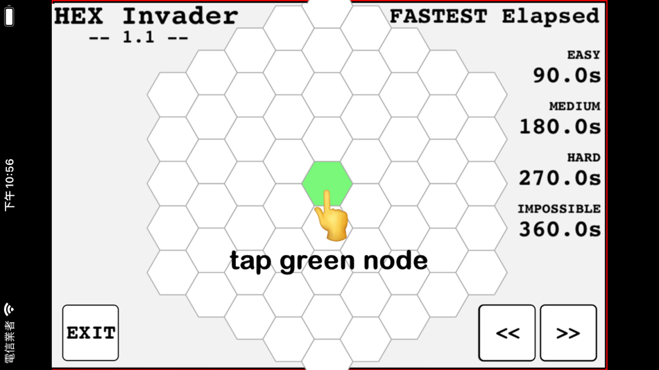 #2. Hexagon Invader (iOS) 由: CHIEN-HUNG CHEN