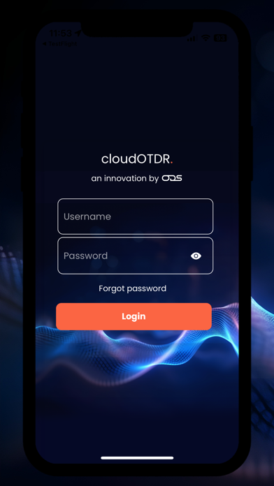 cloudOTDR Screenshot