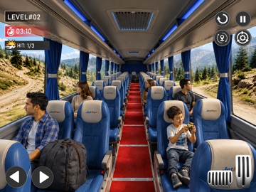 US Offroad Bus Driving Game 3D iPad screenshot