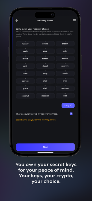 Volta Wallet Screenshot 4 of 8