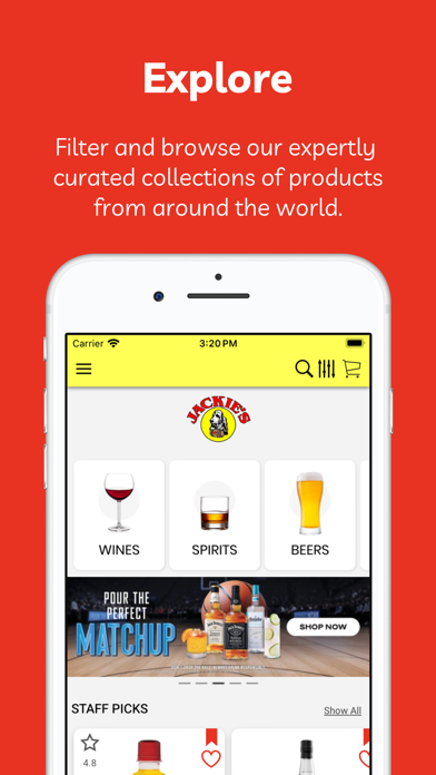 Jackie's Fine Wine and Spirits screenshot