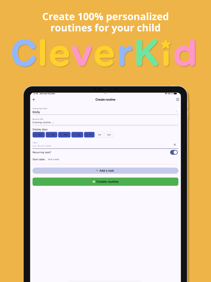 CleverKid – Kids Routines