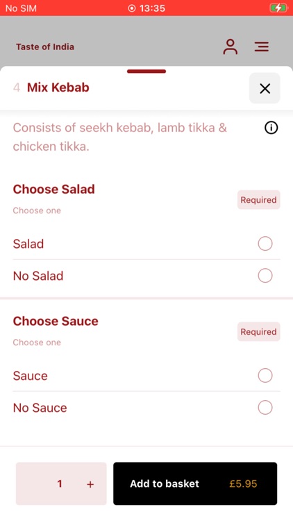 Taste of India UK screenshot-3