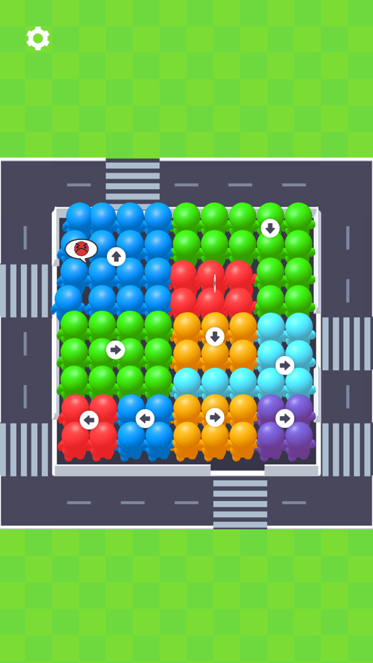 #6. Crowd Escape Puzzle (iOS) 由: Indigo Bunting