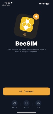 BeeSIM iPhone screenshot