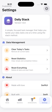 DailyList - Daily List Tracker Screenshot 6 of 6