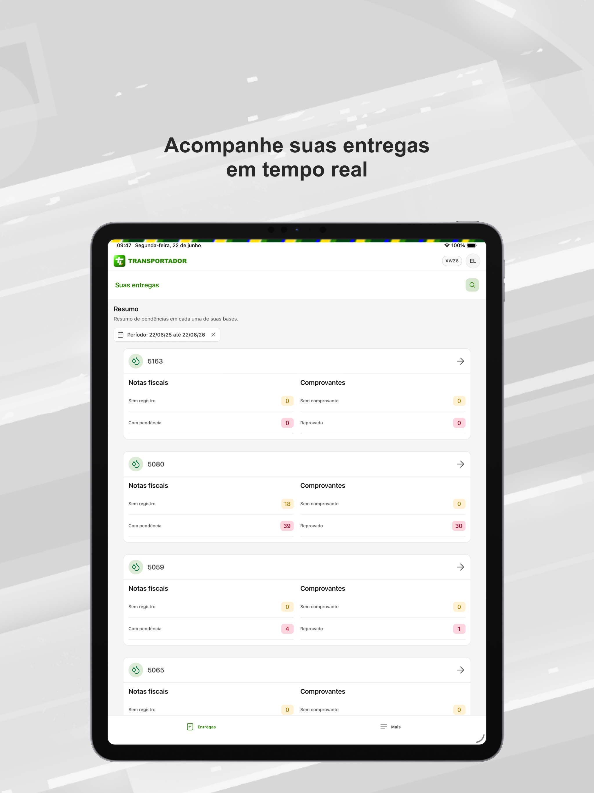 +Transportes Transportador screenshot 8