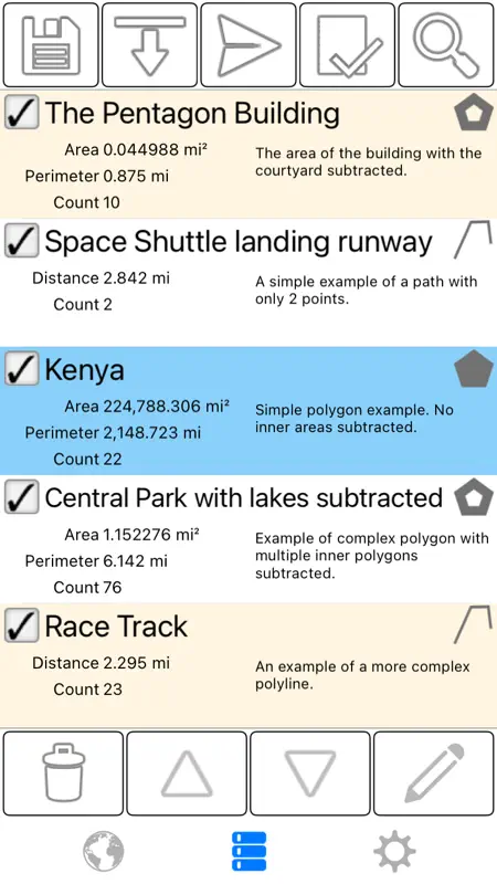 Distance and Area Measure screenshot 3 of 5
