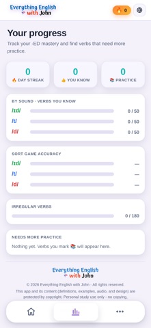 Master ED Pronunciation iPhone screenshot