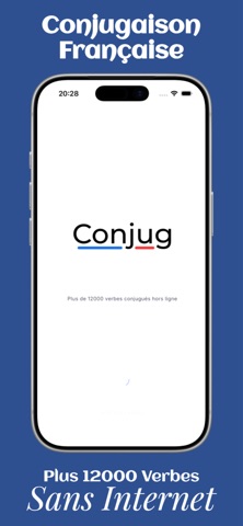 Conjugaison Française Offline iPhone screenshot