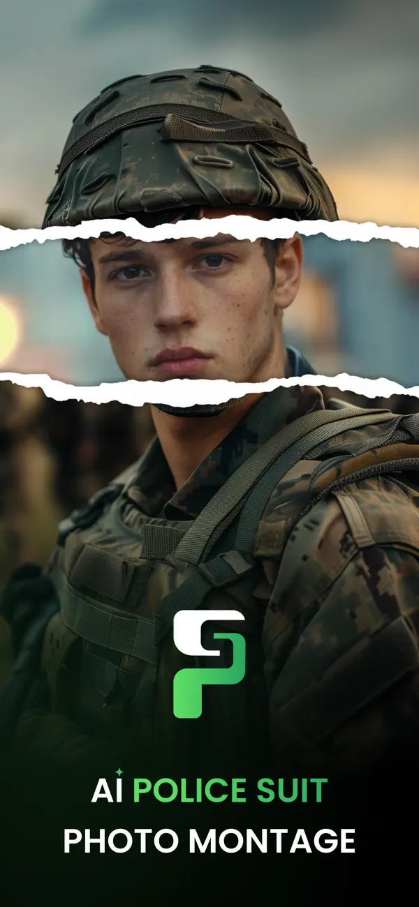 Screenshot #1 pour AI Police Suit Photo Montage